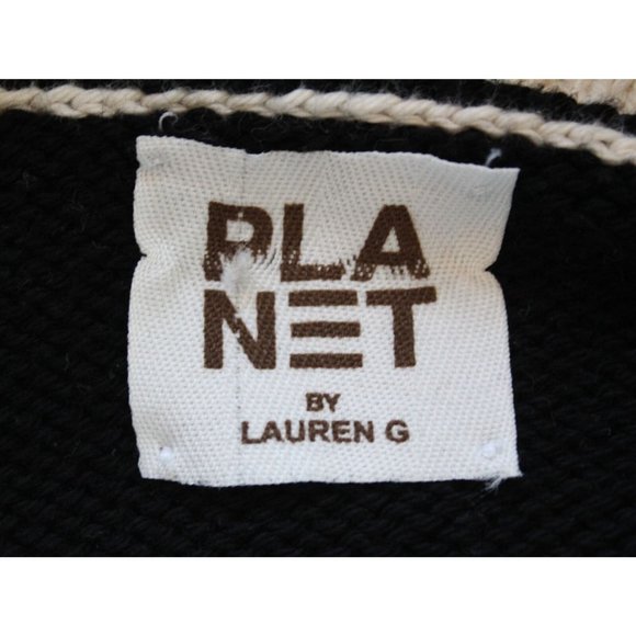 PLANET By LAUREN G Grossman Flash Dance Sweater Lagenlook Asymmetric, One Size - Picture 12 of 14